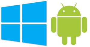 Logos Android et Windows
